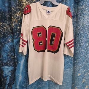 STARTER White and Red Men's Jersey